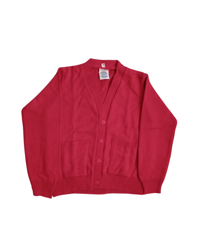 SUETER ROJO ABIERTO